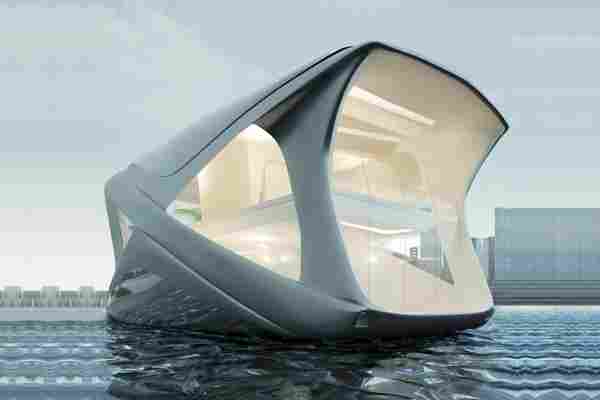 This luxurious house-boat hopes to help humans survive the rising-sea-level crisis