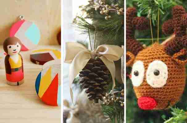 35 of the BEST DIY homemade Christmas decorations to make