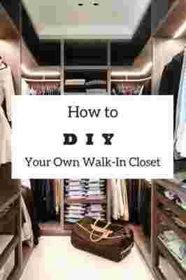 Easy DIY: How to Build a Walk-In Closet